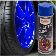 Spray Vopsea Cauciucata pentru Jante, culoare Albastra, 400ml, Champion Color