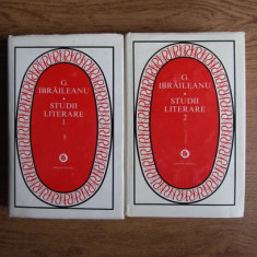 Garabet Ibraileanu - Studii literare (2 vol)