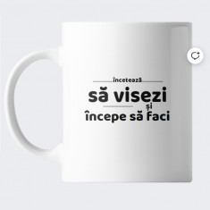 Cana personalizata cu mesaj motivational, cod produs C01