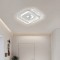 Lustra LED PERU 36W, 2 Patrate, lumina Rece/Calda/Neutra, Negru ModernLight Concept