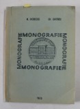 MONOGRAFIE de M. IACOBESCU si GH. GAFENCU , 1970 * DEDICATIE
