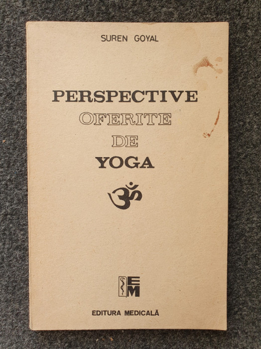 PERSPECTIVE OFERITE DE YOGA - Goyal