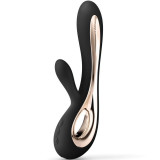 LELO - SORAYA 2 RABBIT VIBRATOR NEGRU