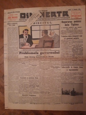 Ziarul Dimineata nr. 10.072 din 11 ianuarie 1935 foto