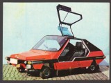 CPIB 25207 CARTE POSTALA - AUTOMOBIL ELECTRIC "SARMIS EM-4K" 1976, NECIRCULATA