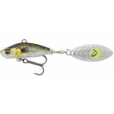 Naluca Spinner 3D Sticklebait Tailspin 6.5cm 9g Sinking Green Silver