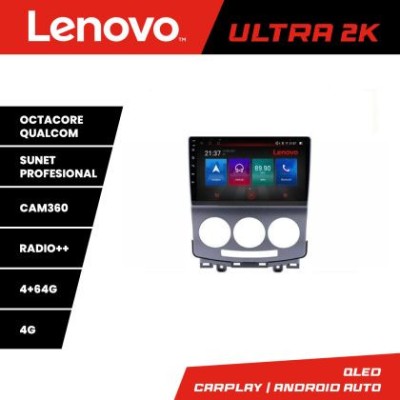 Navigatie Mazda 5 2005-2010 Lenovo Kit-MZ22 8 core QLED Qualcomm 4+64 360 Android Waze USB Navigatie Internet Youtube Radio CarStore Technology foto