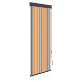 VidaXL Jaluzea tip rulou de exterior, galben și albastru, 60 x 250 cm