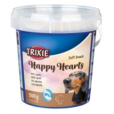 Hrana recompensa Soft Snack Happy Hearts - inimioare, 500g foto
