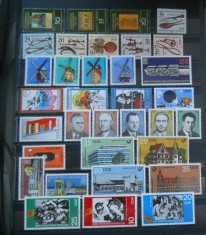 SERII GERMANIA DDR NESTAMPILATE MNH foto