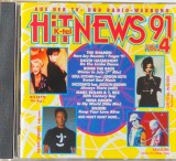 Various &lrm;&ndash; Hit News 91 Vol. 4 VG+ / NM cd eurohouse K-tel , Olanda, 1991