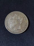 Belgia 1870 - 5 franci - monedă de argint #2