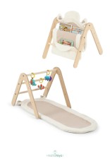 Centru activitati Montessori 2in1 - loc de joaca si biblioteca Gimy, MamaToyz