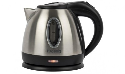 Fierbator electric H.Koenig B012, 1.2L, 1630W, otel inoxidabil - RESIGILAT foto