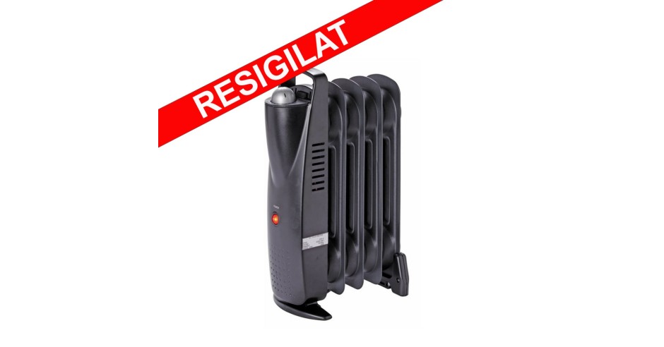Resigilat ? Mini radiator ulei 500w, 5 elementi, termostat ajustabil ...