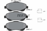 TEXTAR 2376802 Q+ set placute frana,frana disc