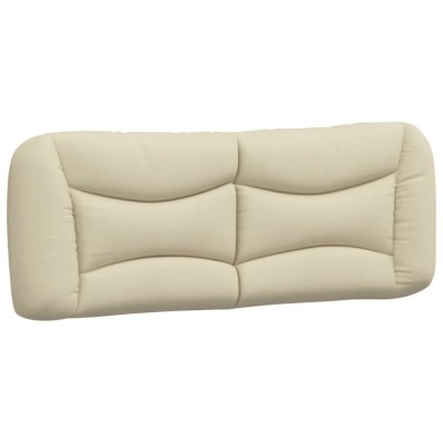Perna pentru tablie de pat, Hvar, crem, 140 cm, material textil foto