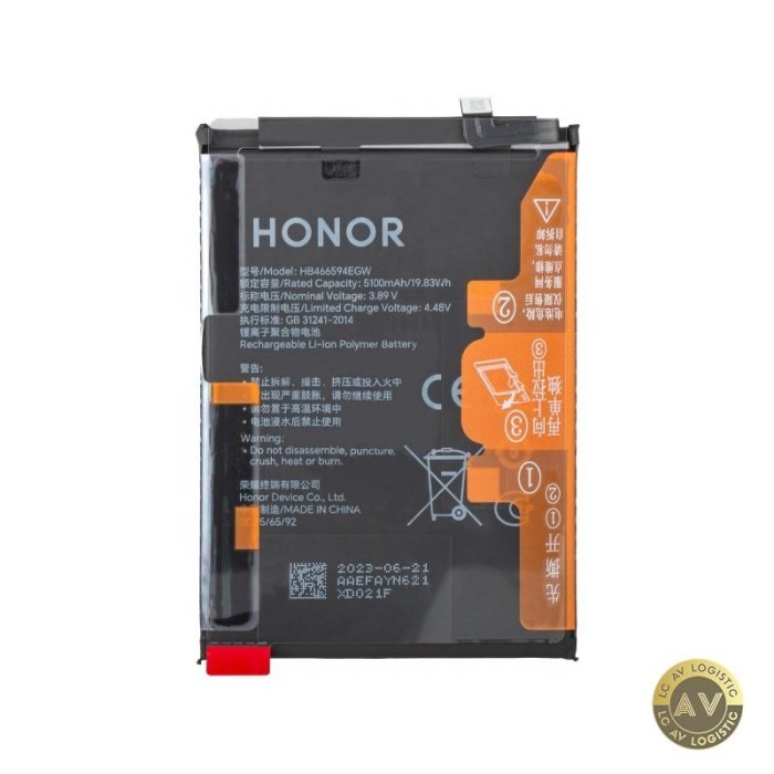Acumulator Honor X5 Plus HB466594EGW Service Pack 2402AAEF