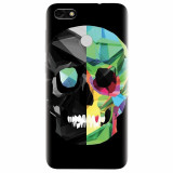 Husa silicon pentru Huawei P9 Lite, Colorful Skull