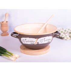 Bol clasic Bakery Metalac, email, 28cm, 5l