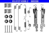 ATE 03.0137-9308.2 Set accesorii, sabot de frana