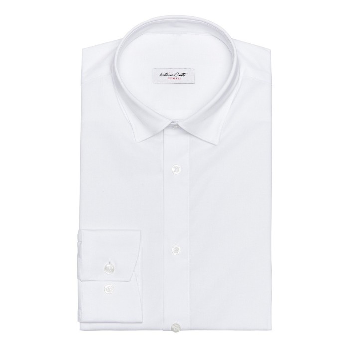 Camasa barbati slim fit alba C002SF