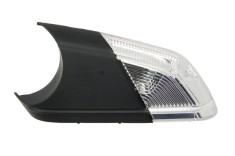 Semnalizare oglinda Skoda Octavia Ii/Tour 2 (1z3/1z5), 06.2004-12.2012, Vw Polo (9n3), 04.2005-08.2009, partea Stanga, LED; alb; cu capac; Omologare: foto