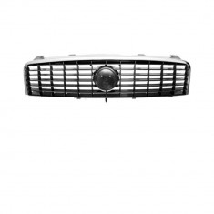 Grila radiator Fiat Linea (323), 06.2007-05.2013, crom/negru, 735439412, 302505 , fara emblema