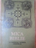 MICA BIBLIE CU ICOANE LA INDEMANA CRESTINILOR , 1990