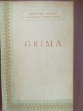 Carte veche bibliofilie: Grima de T. Suhmina (1955), 76 pagini, format 20x13 cm