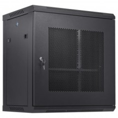 Cabinet metalic / Rack 19&#039;&#039;, Vevor 15U, 640 x 450 x 600 mm, Montare pe perete