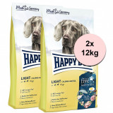 Happy Dog Supreme Fit &amp;amp; Vital Light Calorie Control 2 x 12 kg
