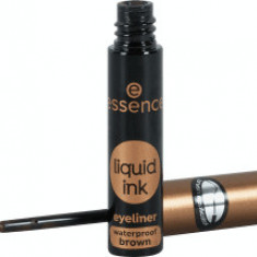 Essence Cosmetics Liquid Ink tuș ochi Waterproof 02 Ash Brown, 3 ml