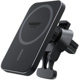 Incarcator Auto Wireless 3MK Hardy MagCharger, 15W, 1.67A, Negru, Universal