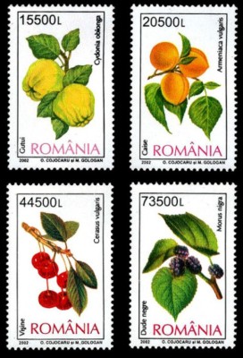 2002 - Fructe, serie neuzata foto
