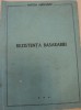 REZISTENTA BASARABIEI de ANTON MARGARIT