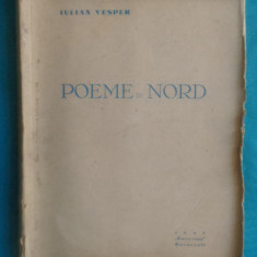 Iulian Vesper – Poeme de nord ( prima editie 1937 )