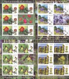 Romania 2020 - LP 2296 FLORI PROTEJATE DIN ROMANIA - MINICOLI,MNH., Flora, Nestampilat