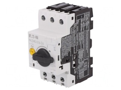 &amp;Icirc;ntrerupător motor 0,04kW pentru șină DIN IP20 foto