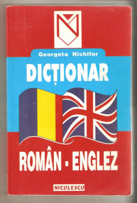 Georgeta Nichifor-Dictionar roman-englez foto