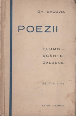 G. Bacovia - Poezii foto