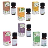 Set 6 Uleiuri Esentiale Aromaterapie India 10ml: Salvie, Lavanda, Trandafir, Tamaie, Palo Santo