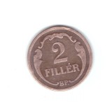 Moneda Ungaria 2 filler 1927, stare buna, curata