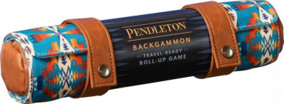 Pendleton Backgammon: Travel-Ready Roll-Up Game foto