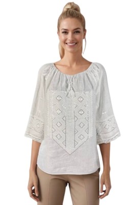 Bluza dama RA25 alb/argintiu , marimea 3XL foto