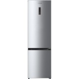 Combina frigorifica Heinner HCNF-HM377INVXC, 377 l, No Frost, Clasa C, Compresor Inverter, Display Touch, iluminare LED, Inox