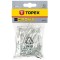 Set 50 buc. nituri de aluminiu 4 x 8 mm TOPEX 43E401 HardWork ToolsRange