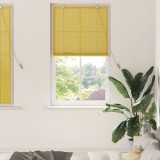 vidaXL Jaluzele și Rulouri pentru Fereastră Galben 80 x 160 cm Bambus