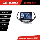 Navigatie Android Jeep Cherokee 2014-2019 Lenovo QLED 2K 12+256 GB