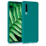 Husa pentru Huawei P30, Silicon, Verde, 47410.57, Carcasa, Kwmobile